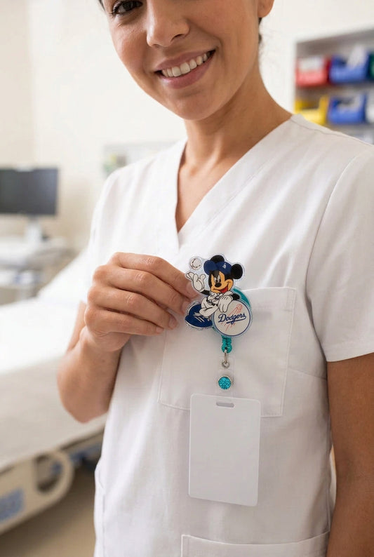 Dodgers inspired Mickey Badge Reel
