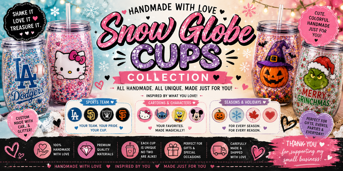 Snow Globe Cups