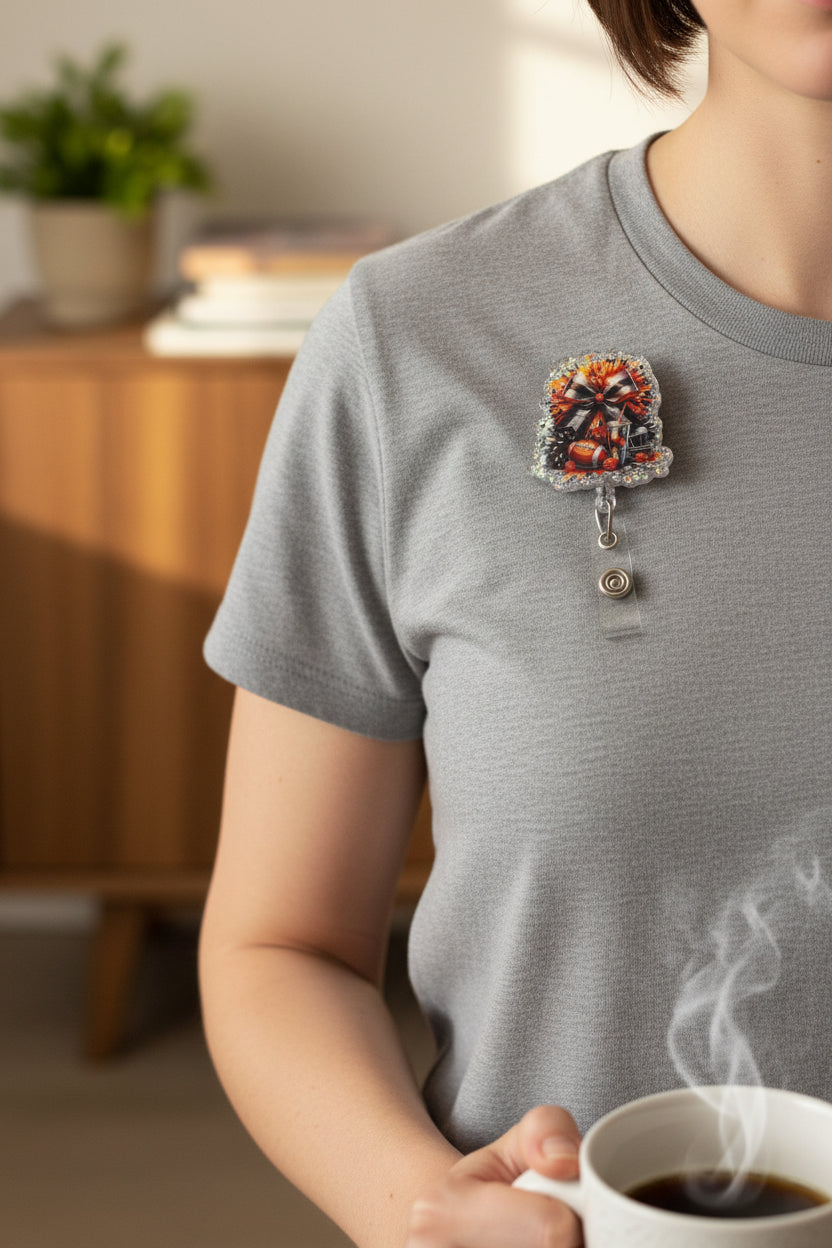 Game Day Badge Reel | Football Badge Reel
