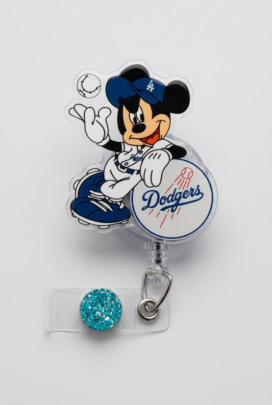 Dodgers inspired Mickey Badge Reel