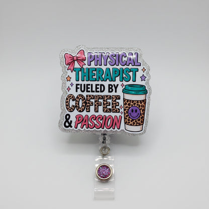 Physical Therapist Badge Reel