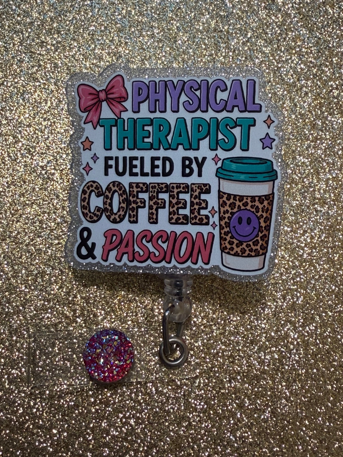 Physical Therapist Badge Reel