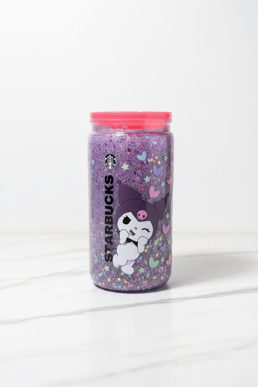 Kuromi Snow Globe Cup Glow in the Dark