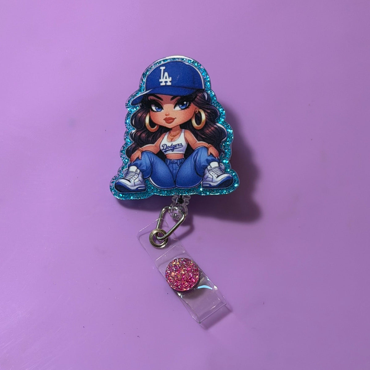 Dodgers Girl Badge Reel