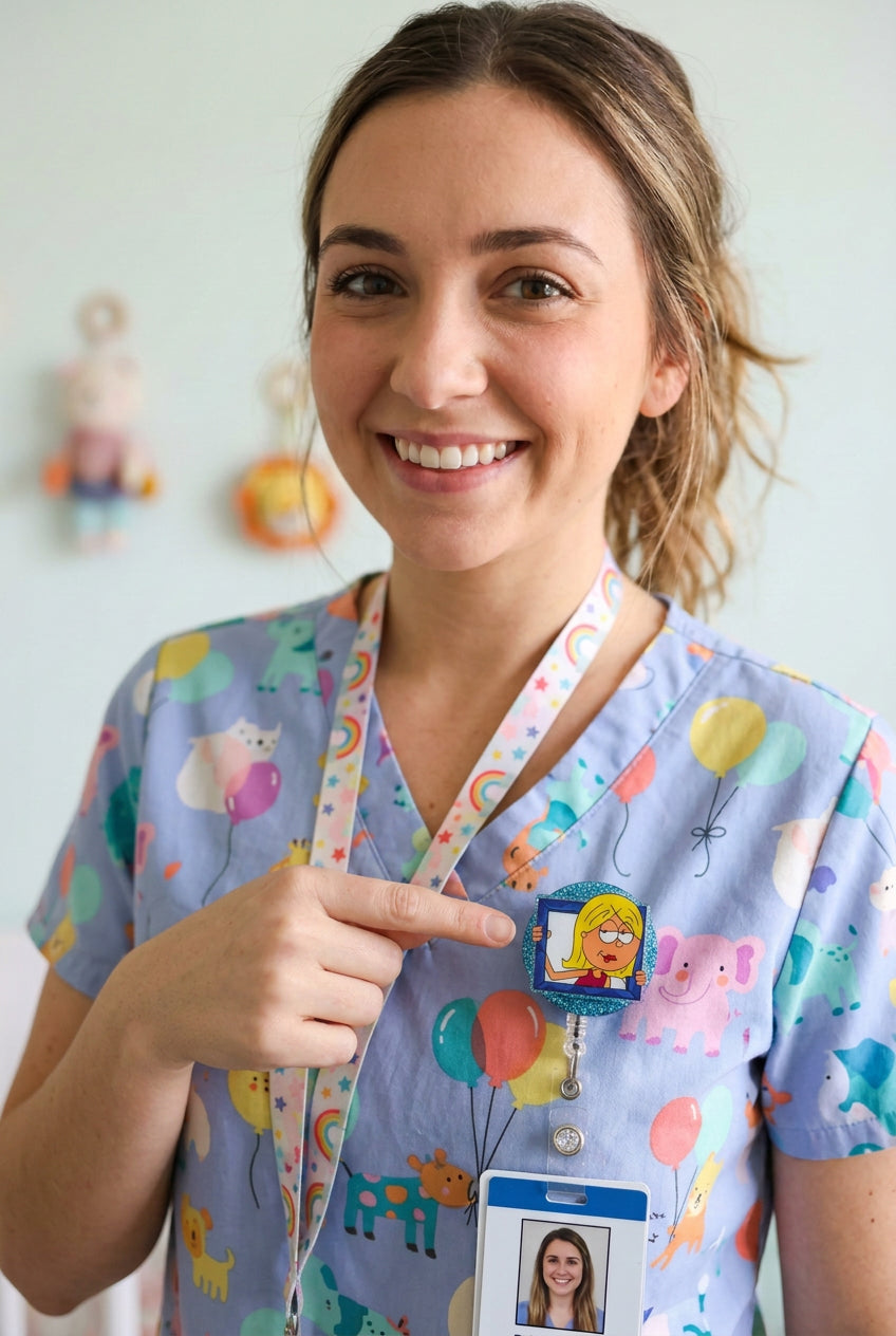 Lizzie McGuire Cartoon Badge Reel