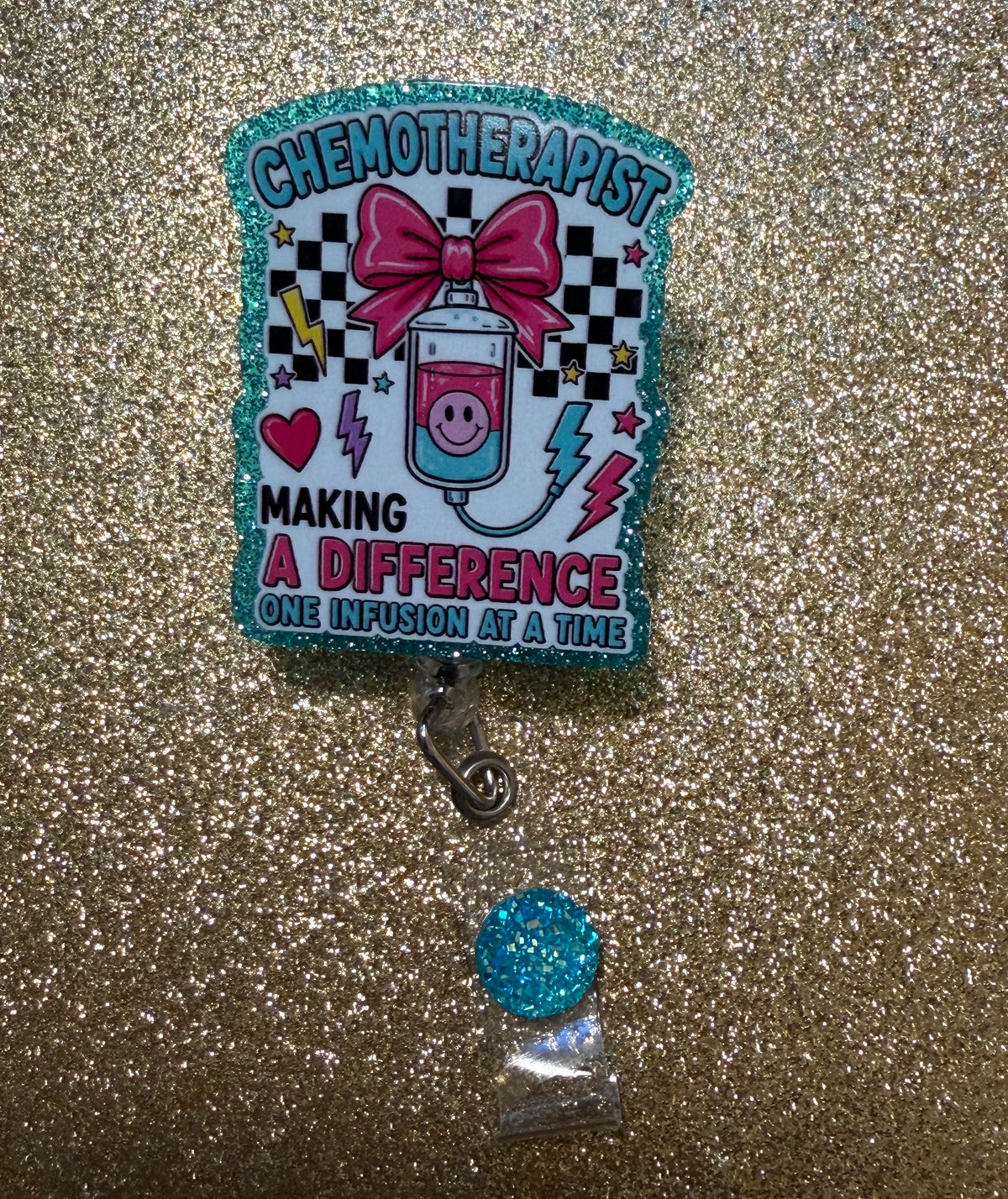 Chemotherapist Badge Reel