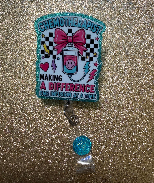 Chemotherapist Badge Reel
